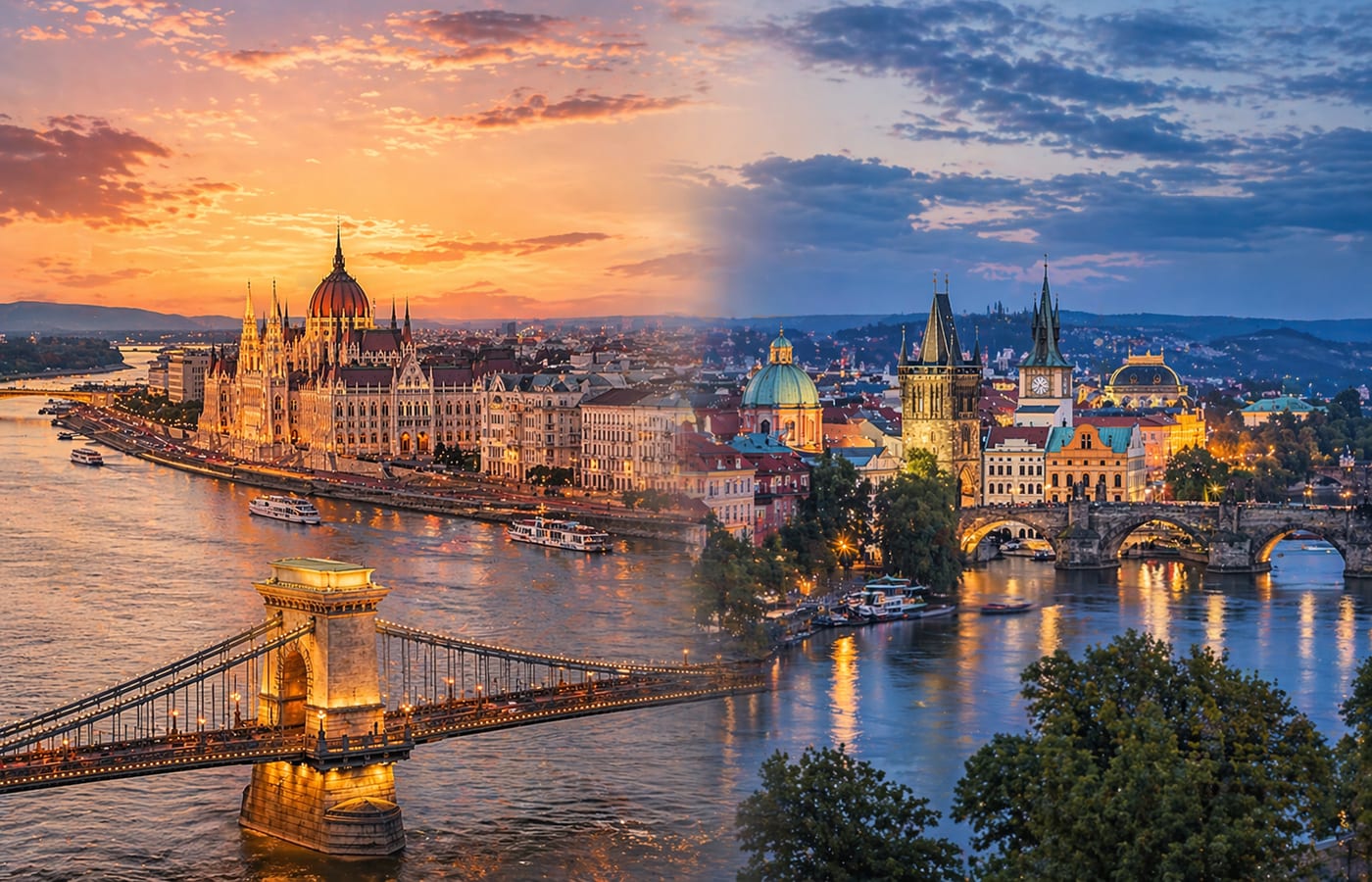 Budapest y Praga