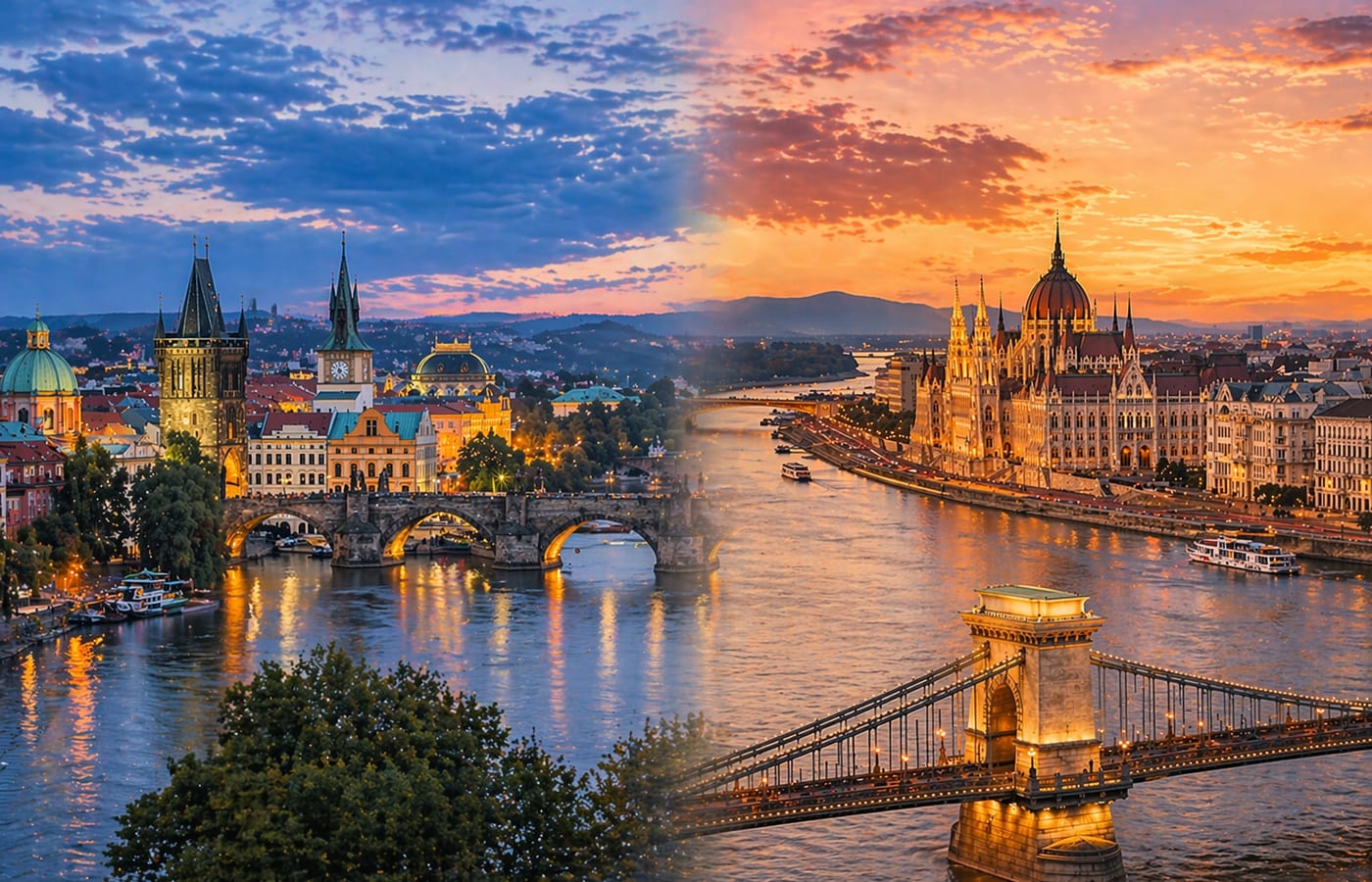 Praga y Budapest
